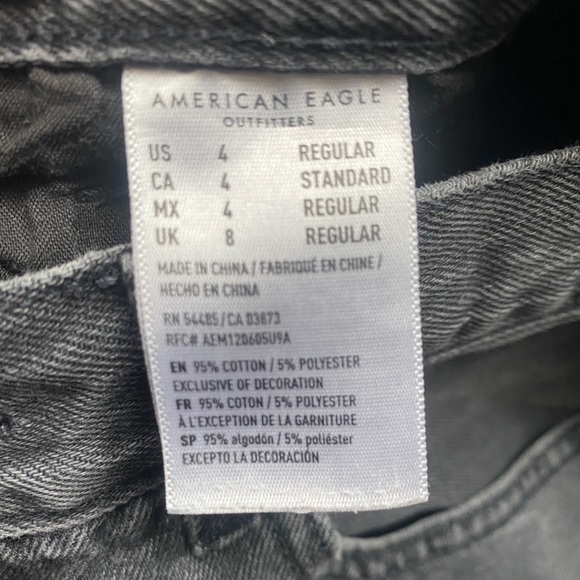 American eagle mom jean size 4 - Picture 3 of 4